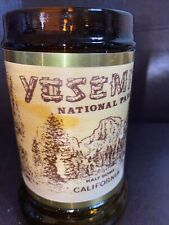 Souvenir Beer Mug Wood Handle Yosemite Natl Park picture