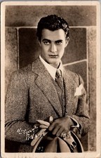 Vintage 1923 RPPC Gilbert Roland, Actor Pasadena CA Postcard picture