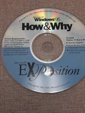 Microsoft Windows 95 Exposition How And Why Disc Only No Liscence  picture