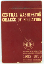 1952 - 1953 Central Washington College General Catalog Vol 44 July 1952 No 4 picture