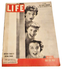 July 28, 1952 LIFE Magazine Historical 1950s Advertising ads  7 27 29 picture