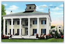 c1940 D'Evereux Exterior Building Natchez Mississippi Vintage Antique Postcard picture