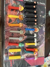 Pez Dispenser Lot Over 100 Pieces picture