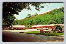 Newcomerstown OH-Ohio, Frontier Motel, Advertising, Antique Vintage Postcard picture
