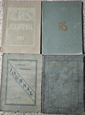 California Polytechnic School Journal Lot 1921-1924 Student Published picture