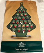 2005 Hallmark Christmas At Last Countdown Calendar 26 Pc Club QXC5012 NEW picture