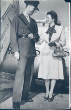 1941 Roosevelt Ronelle Schneider Formal Wear Departure 6x10 Historic Press Photo picture