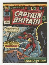 Captain Britain #7 FN 6.0 1976 picture