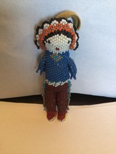 VINTAGE ZUNI BEADED TRADITIONAL Figure 5-1/ 8