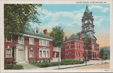 Postcard Court House Huntingdon PA  picture