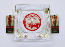 Rare ca 1940s Techau Tavern Cafe Ashtray & Matches Indian Brave San Francisco CA picture
