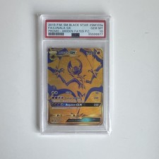 2019 Pokémon SM Black Star Promos Lunala GX SM103a Hidden Fates PSA 10 picture