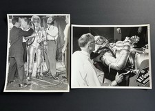 1961 NASA  Astronaut Alan B. Shepard, Jr., Silver Space Suit Press Photo Lot picture