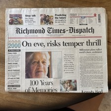 Richmond Times-Dispatch December 31, 1999 picture