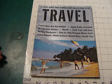 vintage CLEAN Magazine: TRAVEL summer guide 1961; 100pgs TOURS & CRUISES etc  picture