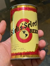 Sicks 6 Rainier Select Old Flat Top Beer Can Vintage Antique Salem Oregon picture