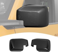 2pcs (for Mirror Without Light & Not for Sport) Bronco Side Mirror Cover Trim... picture