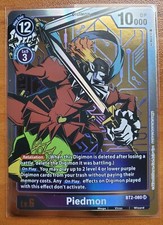 Digimon Card TCG 1.0 - Piedmon BT2-080 SR Alternate Art - NM Condition picture