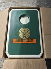 Rare Jagermeister Cooler w/ Cornhole Board Game, Has Handles & Logos Brand New picture