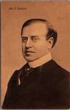 Nat C. Goodwin Actor Portrait Postcard Owens Bros. Boston Leipzig 1907-1917 picture