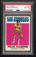 1971-72 Topps Willie McCarter #101 PSA 8 picture
