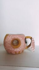 Pink Viral Donut Mugs -Super Cute -Great For Coffee, Tea, Hot Cocoa - Photogenic picture