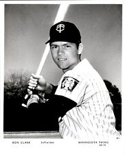 PF22 Original Photo RON CLARK 1966-69 MINNESOTA TWINS MLB BASEBALL INFIELDER picture
