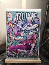 Rune 0 Signed By Barry Windsor Smith + Rare Poster. picture