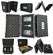 Cigar Case Travel Humidor Double Sided Cutter Cigar Stand Hygrometer Waterproof picture