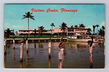 FL-Florida, Visitors Center, Antique, Vintage Souvenir Postcard picture