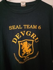 2XL DEVGRU SEAL TEAM Extortion 17 Aug 8 2011  Michael Strange Foundation Shirt picture