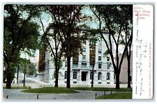 1908 Hotel Elton Exterior Roadside Waterbury Connecticut CT Posted Tree Postcard picture