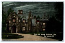 c1910's Sunny Side Home Of Washington Irving Road Tarrytown New York NY Postcard picture