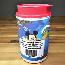 Vintage Whirly Disney Souvenir Cup Mug Original Drink Pass Sticker USA Made picture