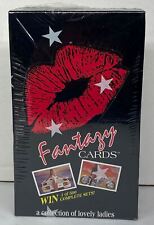 1992 Calfun Fantazy Cards Fantasy Bakini Girls / Models Trading Card Box 36 Pack picture