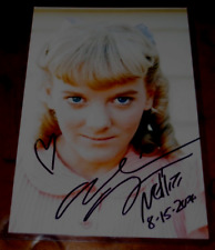 Alison Arngrim Nellie from Little House Prairie signed autographed photo picture