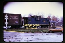 1973 C&O Chesapeake and Ohio Caboose #3166 at Holly Michigan N&W, Org Slide c23a picture