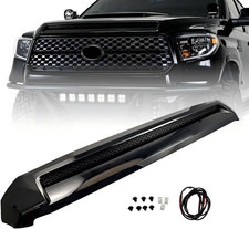 Front Upper Hood Bulge Molding Grille Trim Fit for Toyota Tundra 2014 2015 2016 picture