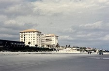 Orig 1957 Slide Daytona Beach Florida Oceanfront Hotel Vintage Kodachrome B106 picture