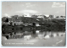 1953 Hotel Jotunheimen Toward Hestbrepiggen Innlandet Norway RPPC Photo Postcard picture