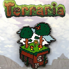 NEW Official Re-Logic Sanshee Terraria Green Forest Biome Enamel Pin picture