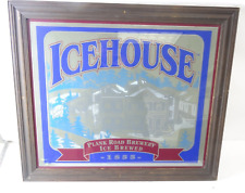 Vintage Framed Ice House Plank Road Brewery Print picture