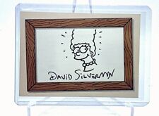 2001 Inkworks Simpsons Mania Sketch Card Marge by David Silverman /253 (1/1 Art) picture