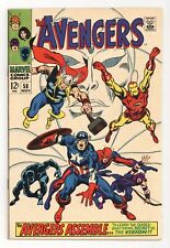 Avengers #58 VG 4.0 1968 picture