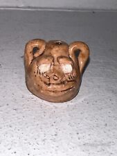 Marie Rogers Brown Mini Face Jug Meansville Georgia picture