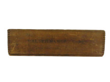 Antique Walter Baker & Co. Wooden Chocolate Shipping Box 1900s & Co. crate picture