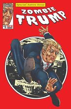 Zombie Trump  RARE Republican Red Variant  Comic Book picture