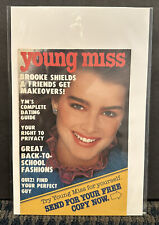 1983 Young Miss Magazine Promo/Insert Card, Brooke Shields (B1)-1 picture