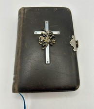 Antique c1901-1903 Perlen der Andacht German Catholic Prayer Book Gilt Edges picture