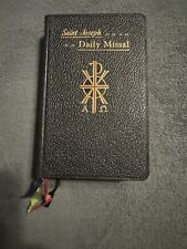 VTG 1957 Saint Joseph Daily Missal  Confraternity Version（B） picture